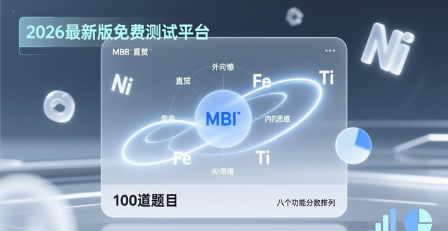 怎样测mbti的人格才准？2026最新版免费测试平台推荐
