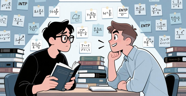 intp×entp INTP和ENTP相处指南：智性恋的欢喜冤家为啥越掐越亲