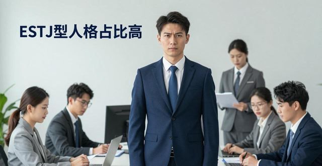 ESTJ型人格在人群中的真实占比 居然这么多当领导的