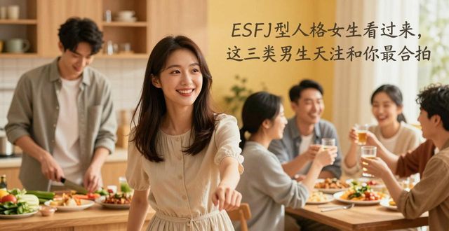ESFJ型人格女生看过来 这三类男生天生和你最合拍