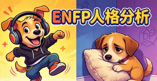 ENFP人格分析是什么？快乐小狗也有emo时刻