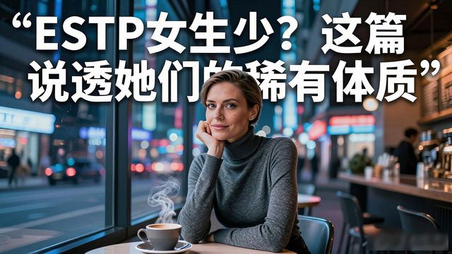 ESTP女生少？这篇说透她们的稀有体质