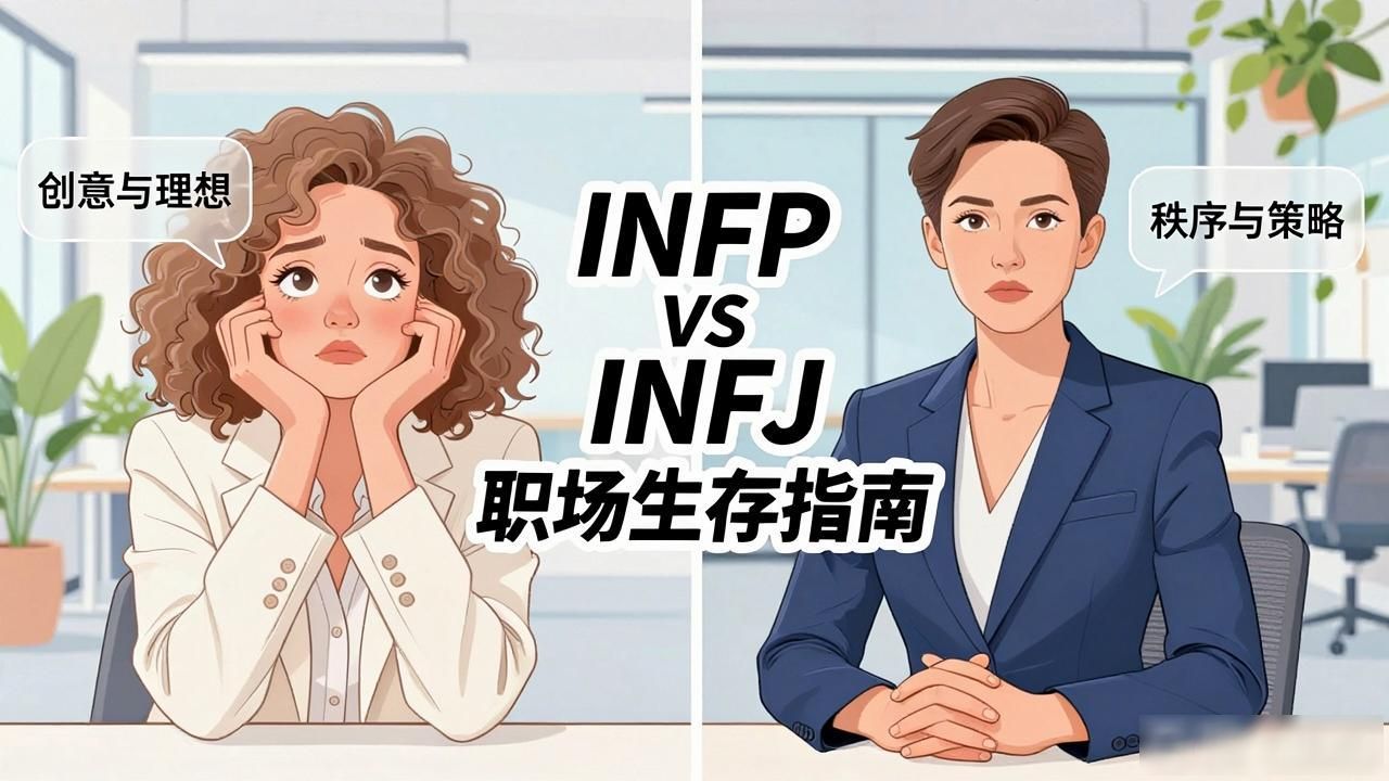 infp和infj INFP和INFJ到底啥区别？别再傻傻分不清啦！