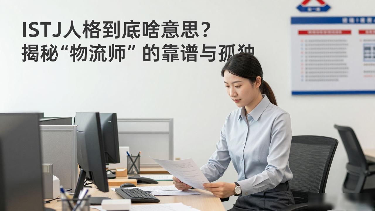 ISTJ人格到底啥意思？揭秘“物流师”的靠谱与孤独