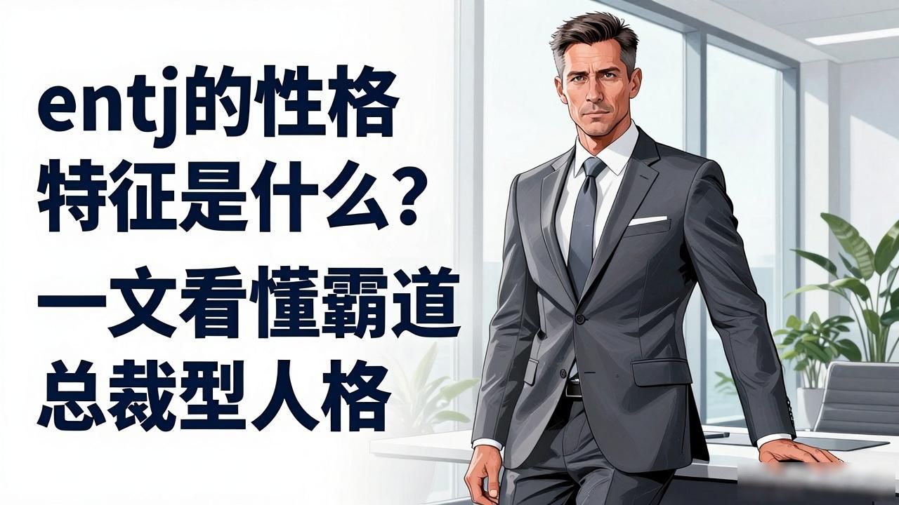 entj的性格特征是什么？一文看懂霸道总裁型人格